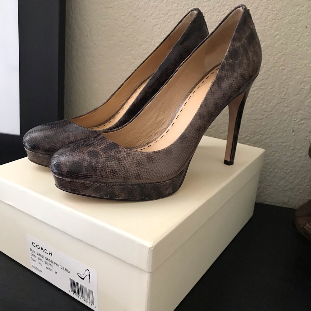 Coach platform heel - Picture 2 of 3